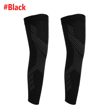 PowerRun Full Leg Copper Compression Sleeves