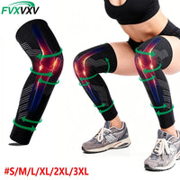 PowerRun Full Leg Copper Compression Sleeves