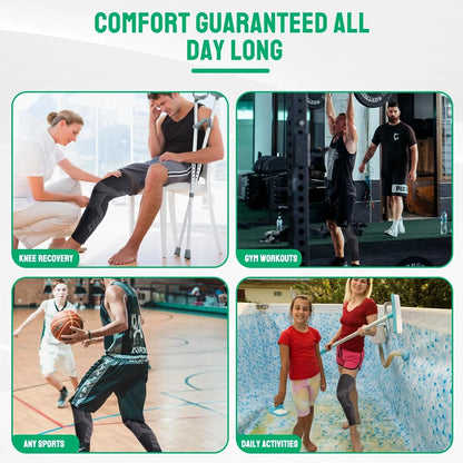PowerRun Full Leg Copper Compression Sleeves