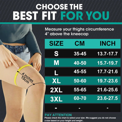 PowerRun Full Leg Copper Compression Sleeves